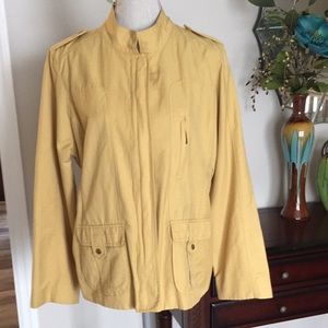 Liz & Co golden yellow XL jacket